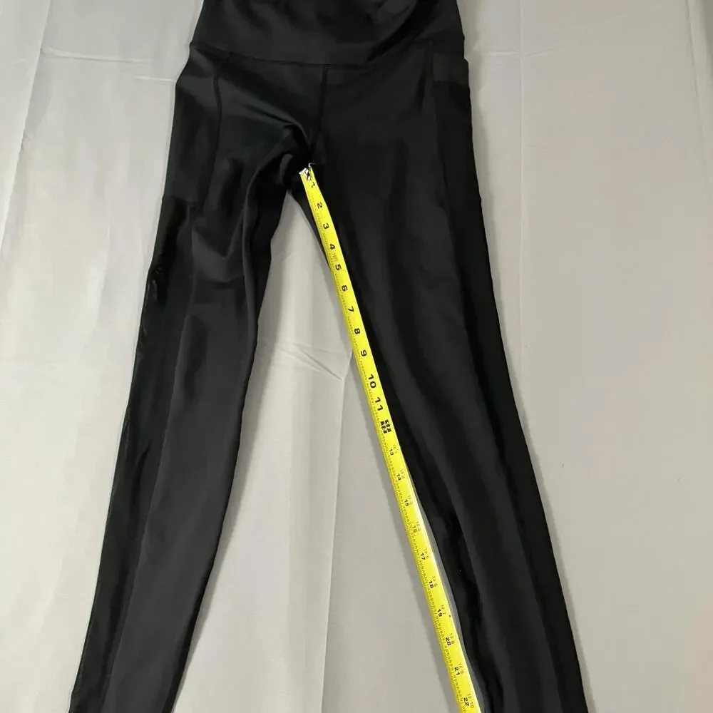 Flo Leggings Womens Small‎ High Waist Pocket Stretch Yoga Gym Athletic Pants